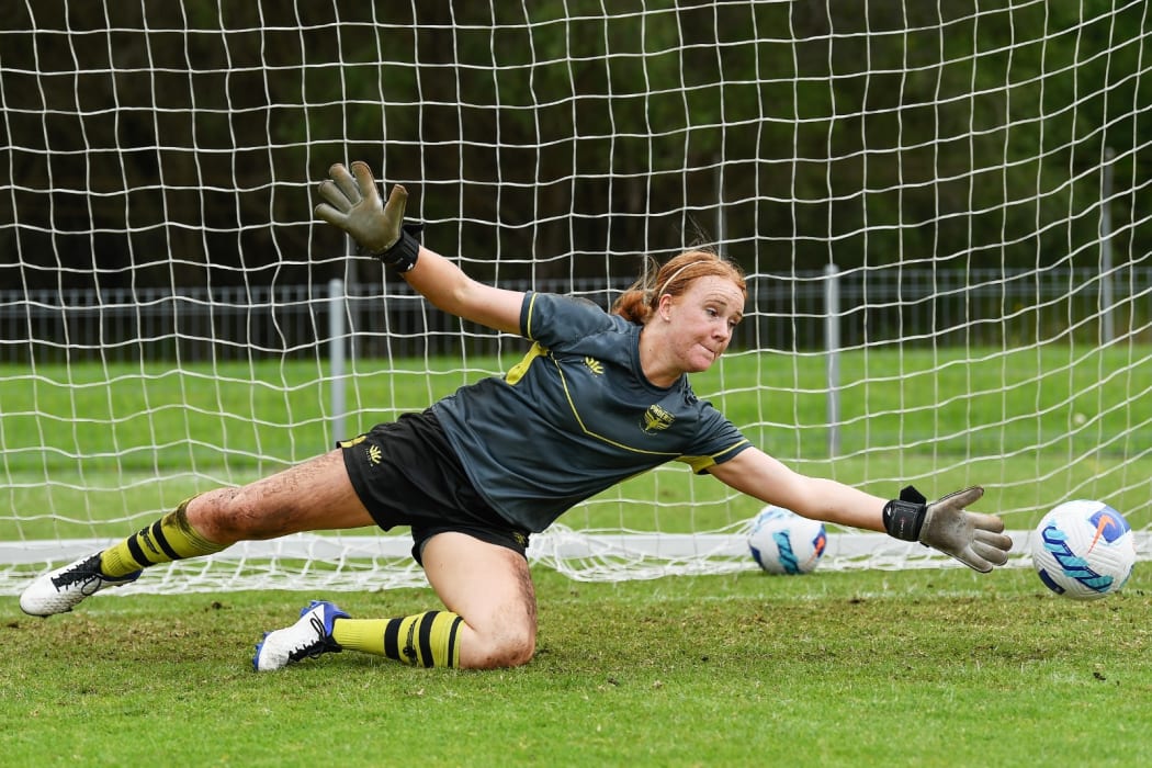 Lily Alfeld is the captain of the Wellington Phoenix women's team