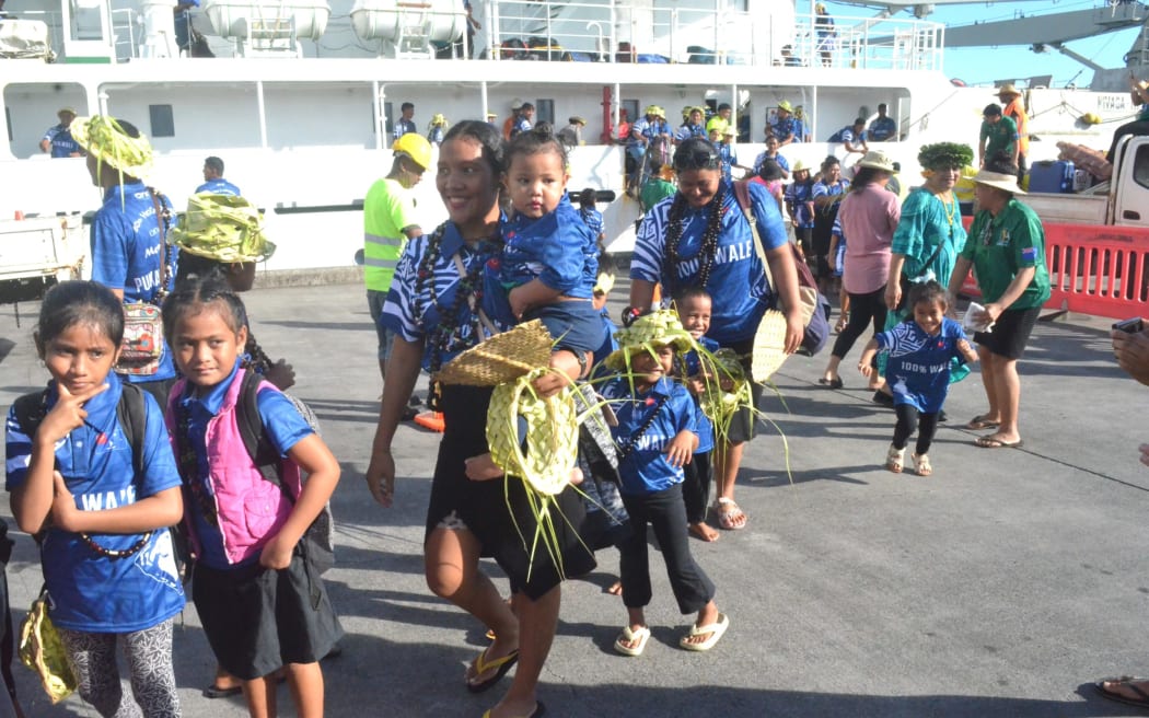 Little darlings from Pukapuka Nassau are full of excitement to be in Rarotonga for Te Maeva Nui. MELINA ETCHES