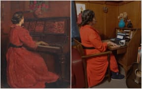Recreating fine art with a lockdown twist