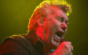 Jimmy Barnes performs on stage at the Enmore Theatre in Sydney in 2009.