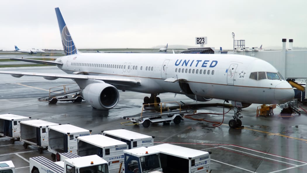 United Airlines said it was cancelling 90 percent of its international flights in April.