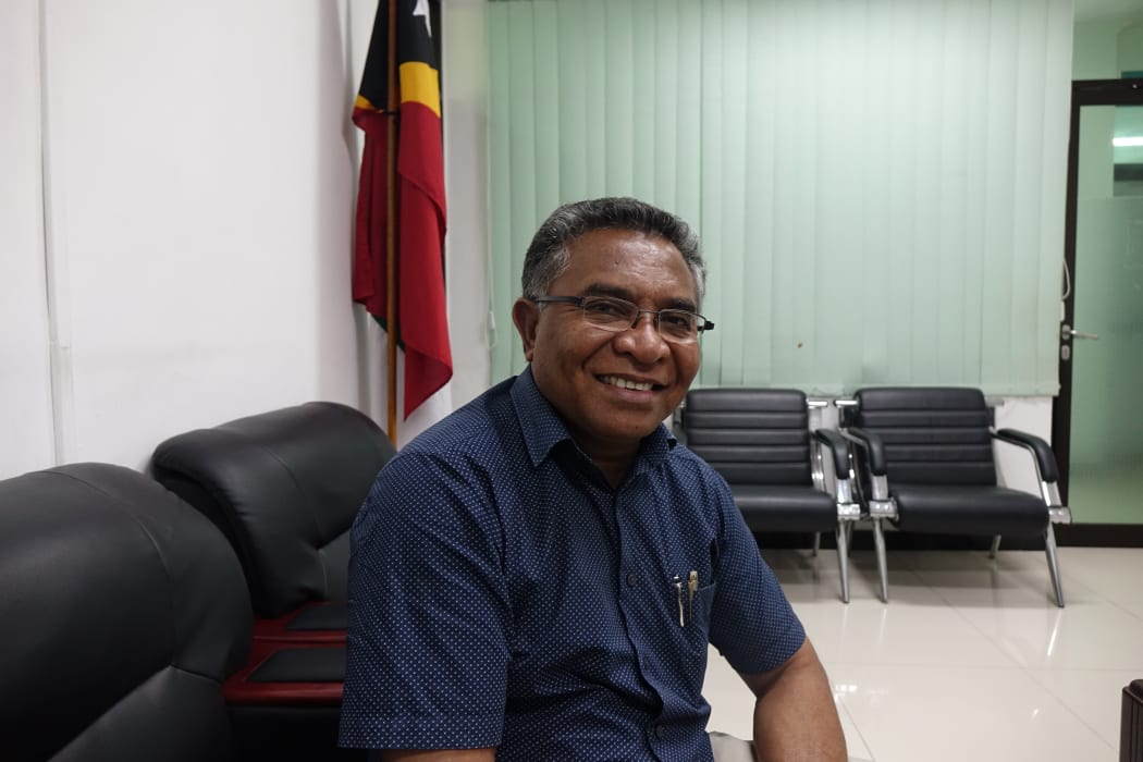 Timor Leste's Minister of Health and former New Zealand student Rui Maria De Araujo