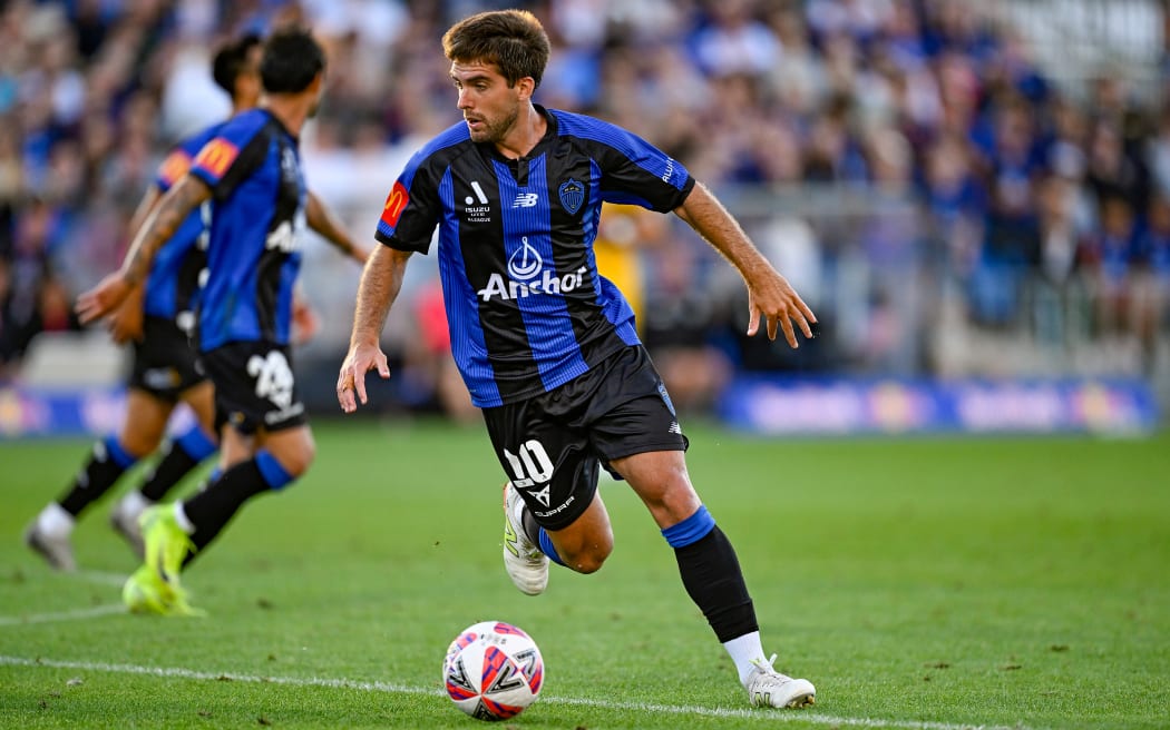 Guillermo May of Auckland FC.