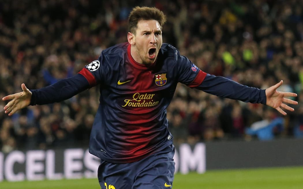 Barcelona's Lionel Messi.