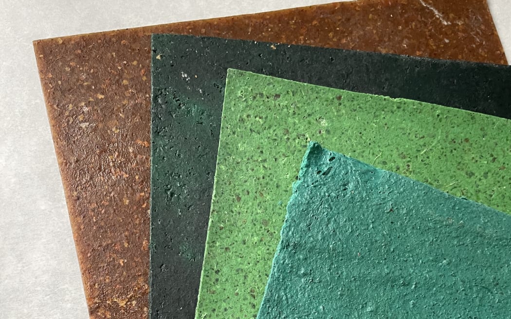 The plant- and bio-based leather alternative can be used for many different products.