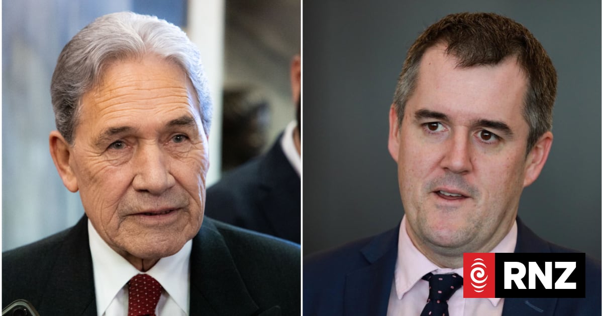 Winston Peters endorses National's Chris Bishop over NZ First's Hutt South candidate