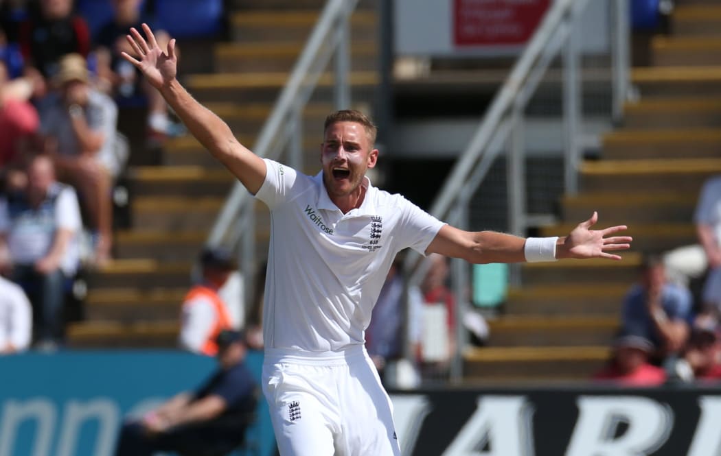 England bowler Stuart Broad