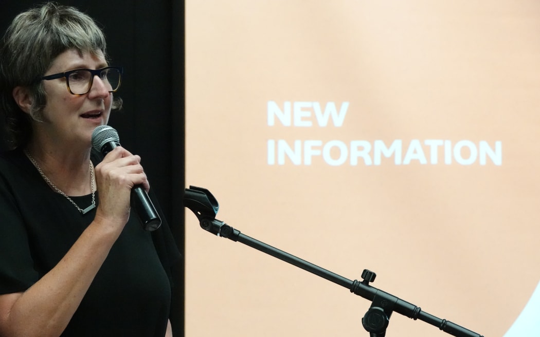 Association of Salaried Medical Specialists executive director Sarah Dalton told the meeting about how under pressure the gastroenterology service at Palmerston North Hospital is.