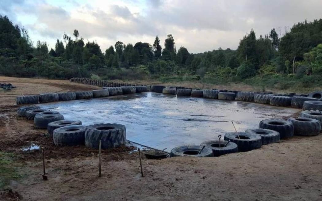 The skid pad near Ngongotahā, Rotorua, which was shut down in 2018.
