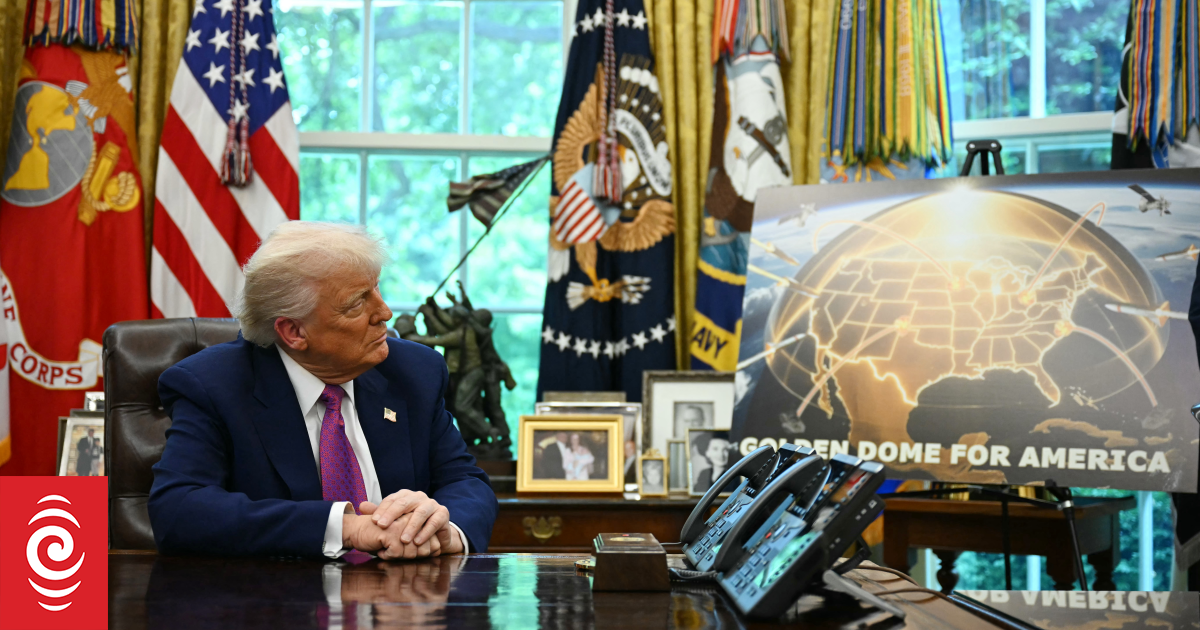 What is NZ's role in Trump's Golden Dome missile defence system?