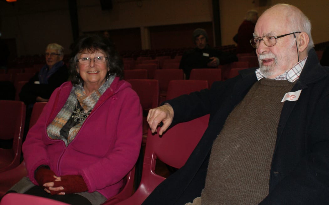 Valerie Bruggemans and Martyn Howells hesitated before fleeing a potential tsunami after the Kaikōura earthquake.