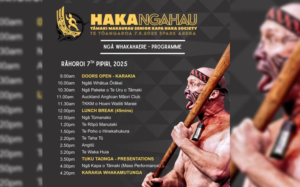 Tāmaki Hakangāhau takes place June 7 at Aucklands Spark Arena.