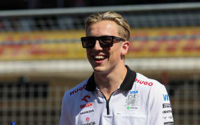 RB Formula One Team driver Liam Lawson of New Zealand, 2024.