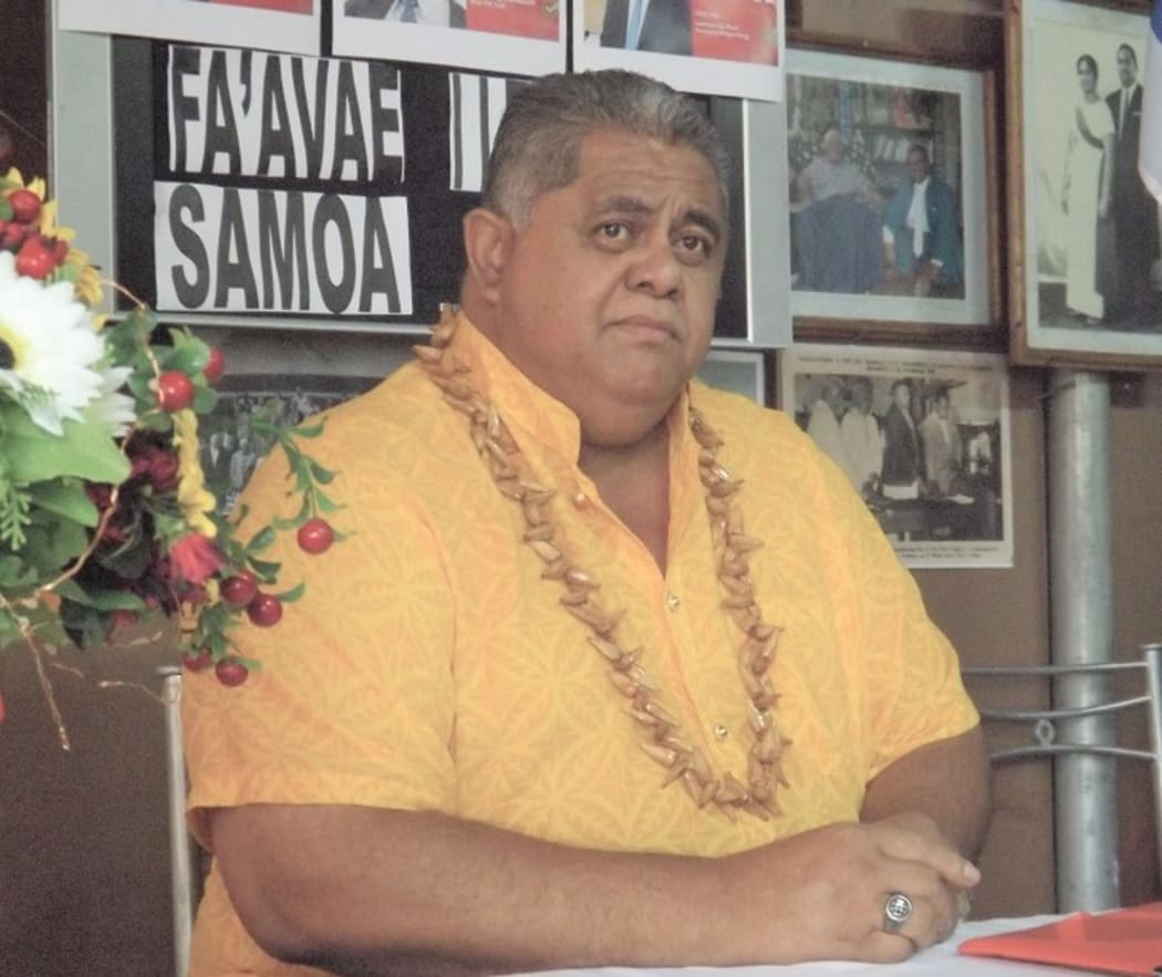 Samoa's independent MP and former speaker and cabinet Minister, La'auli Leuatea Polataivao Schmidt