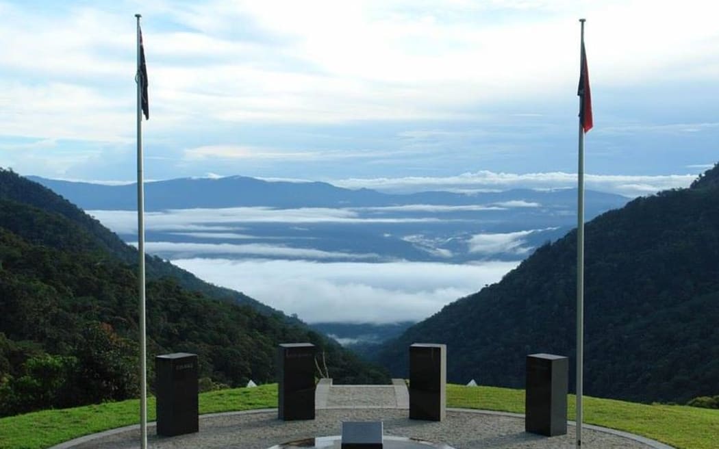 Kokoda memorial in PNG.