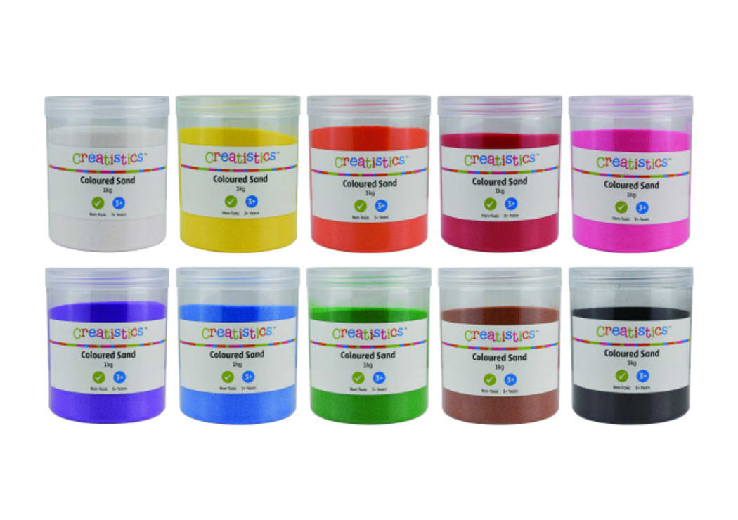 Creatistics - Coloured Sand - Various Colours