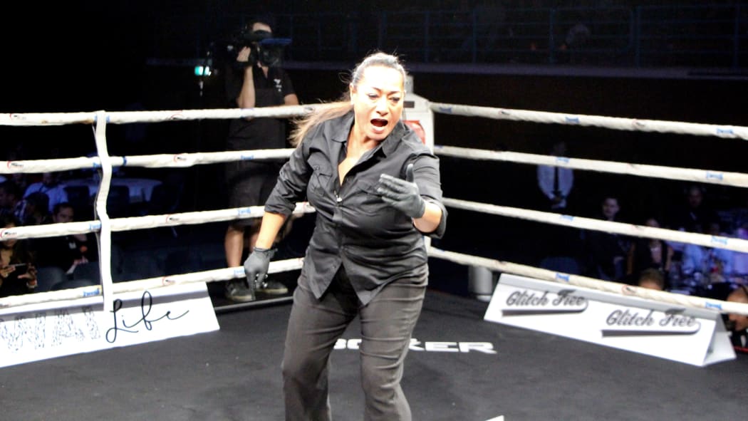 New Zealand Mixed Martial Arts referee Victoria Nansen