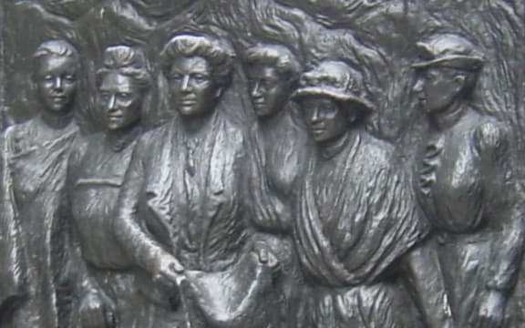 Tribute to the Suffragettes, Christchurch, NZ