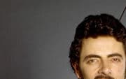 Rowan Atkinson as the antihero Edmund Blackadder.
