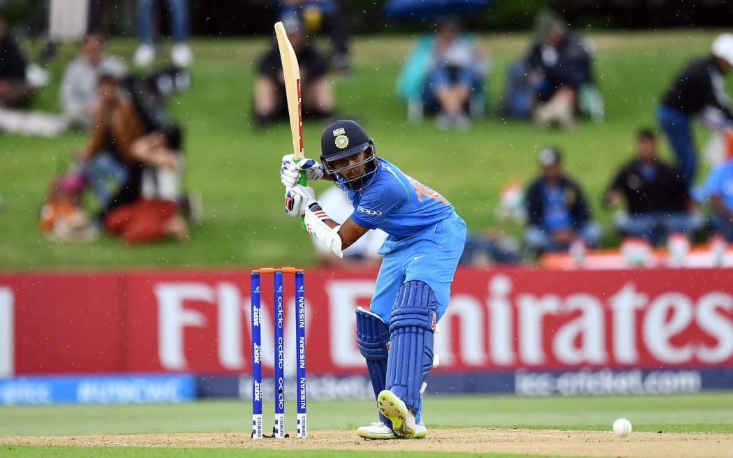 Prithvi Shaw at the ICC under-19 World Cup.