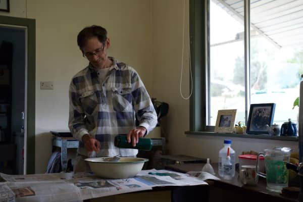 Alex made DIY faecal matter enemas at home in an effort to remedy his wife's mental illness.