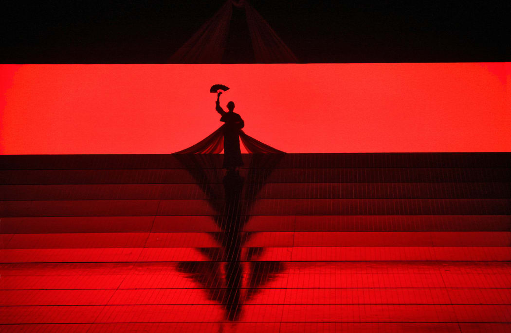 A scene from Madama Butterfly at the Metropolitan Opera