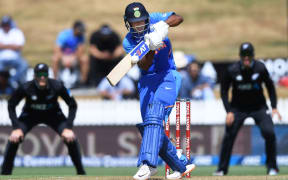 India's Mayank Agarwal.
New Zealand Black Caps v India. 1st One Day International cricket match. Seddon Park, Hamilton, New Zealand. Wednesday 5 February 2020. © Copyright Photo: Andrew Cornaga / www.photosport.nz