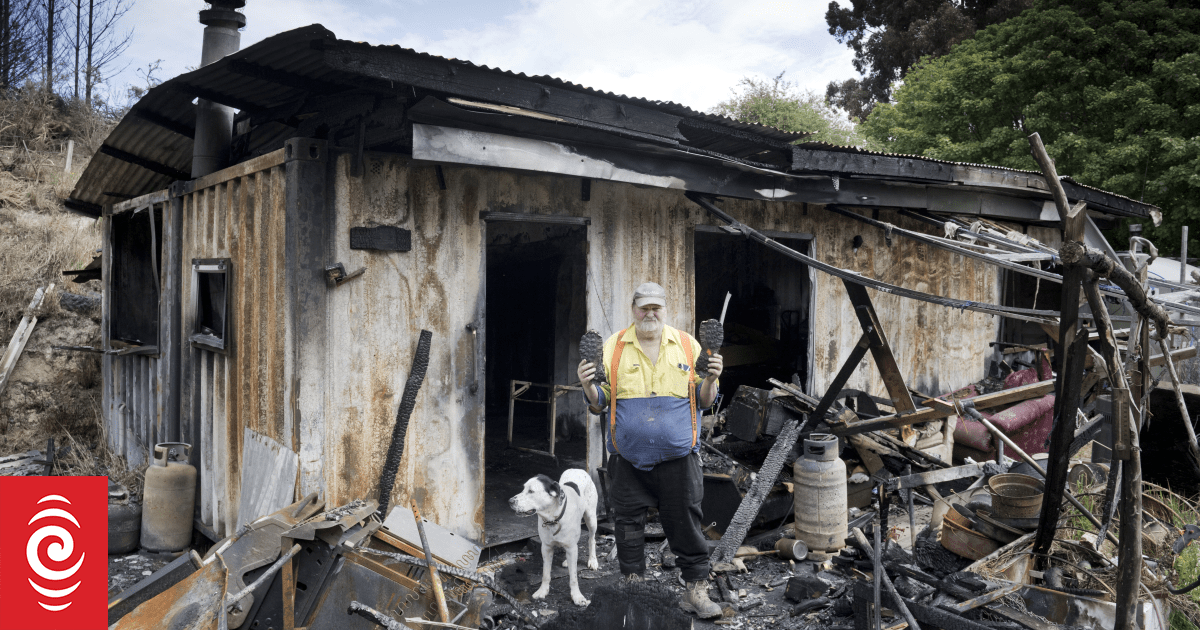 Retiree loses house, possessions in fire