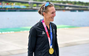 Emma Twigg. New Zealand womens Single sculls (1X) Tokyo 2020 Olympic Games Rowing at the Sea Forest Waterway, Tokyo, Japan, Friday 30 July 2021. Mandatory credit: Â© Steve McArthur / www.photosport.nz