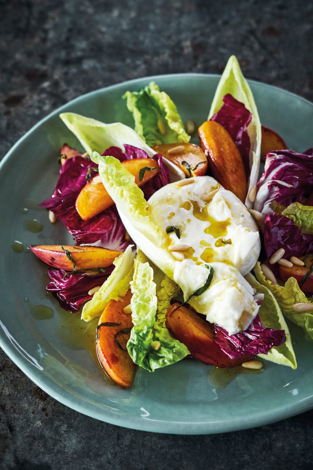 SharedKitchen PeachBurrataSalad