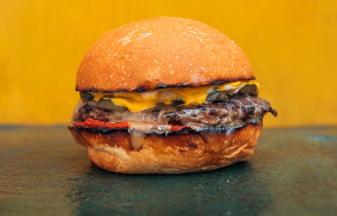 Burger Burger Beef and Cheese