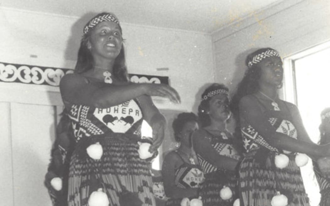 Dame Hinewehi Mohi at St Joseph's Māori Girls' College