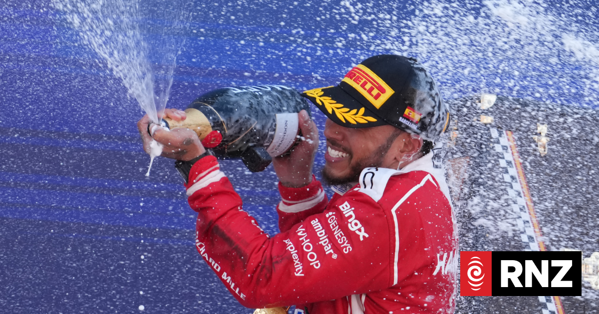 Lewis Hamilton wins first GP with Ferrari, Liam Lawson in the points