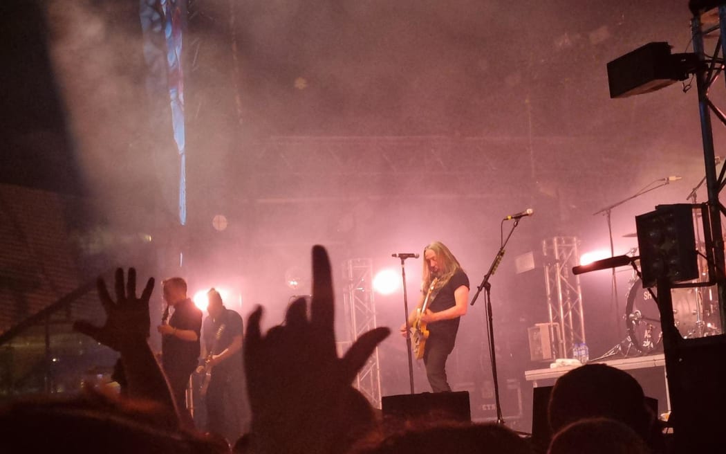 Shihad play their final gig (which turned out to be their penultimate gig), at Homegrown, on the Wellington waterfront, on 15 March, 2025