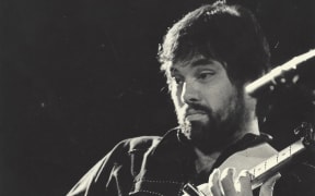 George Lowell of Little Feat, Auckland 1976