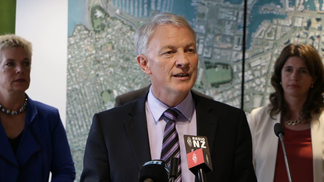 Phil Goff announcing Bill Cashmore as Deputy Mayor