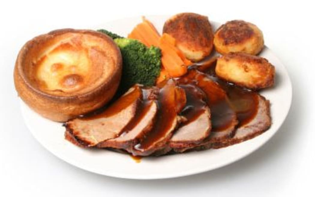 Traditional English Sunday roast is on the menu for Masters golfers.