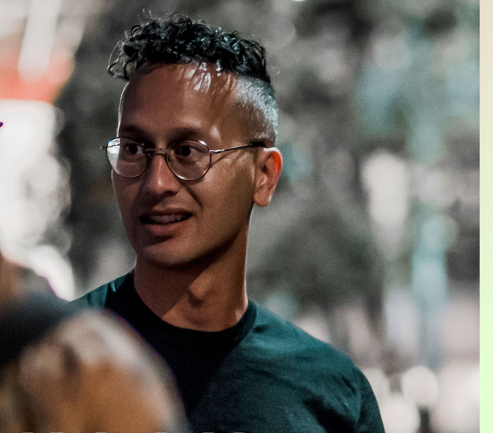 Kaan Hiini. Senior designer at Curative studio and co-chair of Auckland Pride.