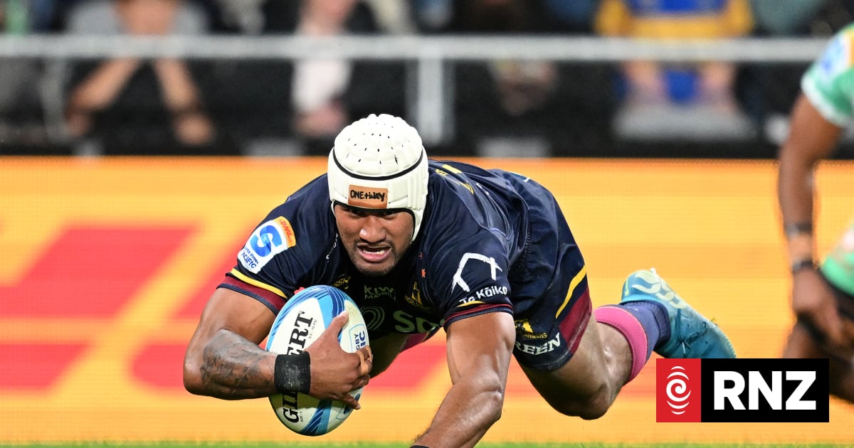 Rugby: Drua finish second in clash with Highlanders | RNZ