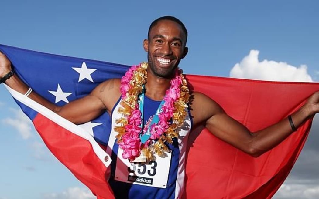Samoan athlete, Jeremy Dodson