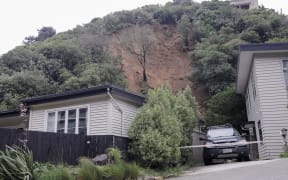 Wild weather on Wellington's south coast on 21 July 2022.