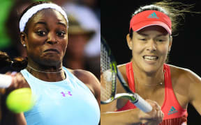 Sloane Stephens and Ana Ivanovic