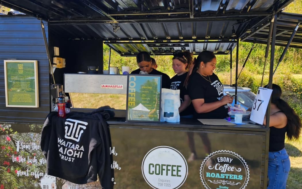 One of the taiohi-led initiatives the Trust have recently launched is a new coffee social enterprise.