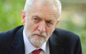 Britain's opposition Labour Party leader Jeremy Corbyn is seen in central London on May 22, 2019.