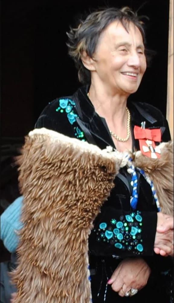 Willie Jackson's mother and long-time Māori leader and advocate, Dame June Jackson.