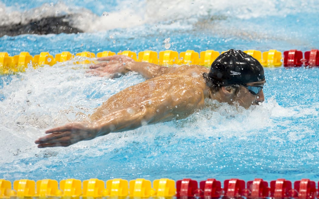 US swim star Michael Phelps
