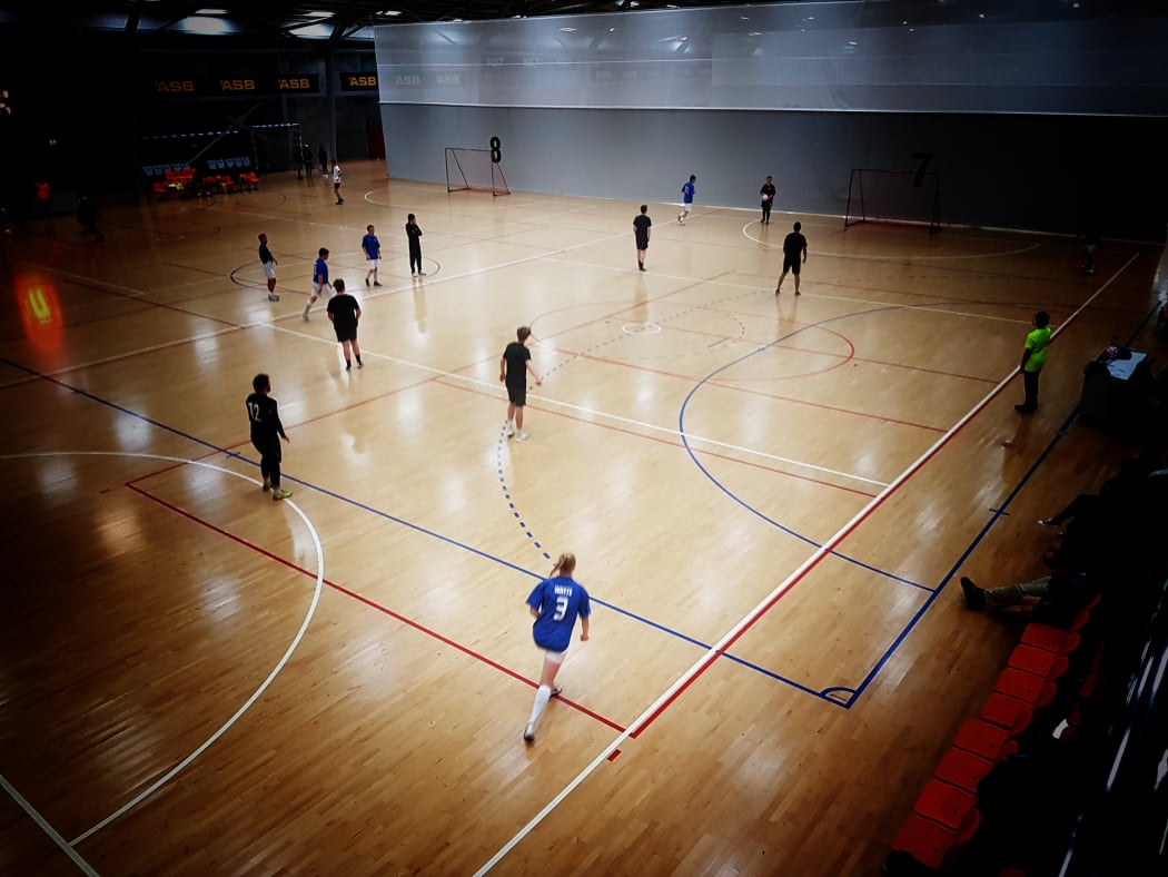 Futsal is one of the most popular sports at Wellington's ASB centre.