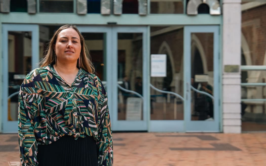 Kaipara District Council Māori Ward councillor Pera Paniora outside the High Court at Auckland.