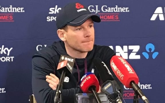 England captain Eoin Morgan.