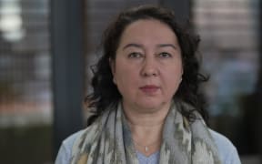 Ramila Chanisheff is representing the Australian Uyghur Tangritagh Women's Association.